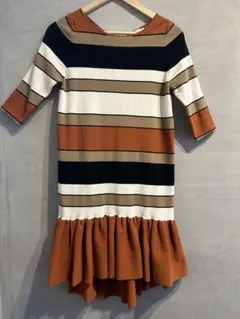 ランバンオンブルー　ニット　ワンピース