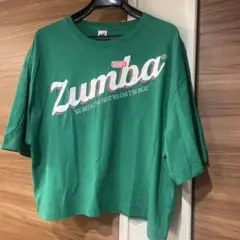 ZUMBA ズンバレディースTシャツ　グリーン