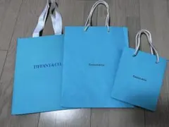 Tiffany & Co. ショップ袋 ショッパー 3枚セット - メルカリ