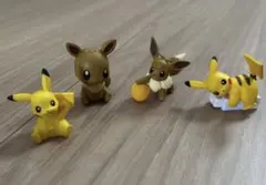 【美品】 ポケモン フィギュア セット ピカチュウ イーブイまとめ売り ガチャ