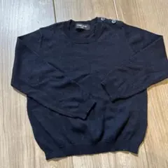 COMME CA ISM ネイビーセーター 110A