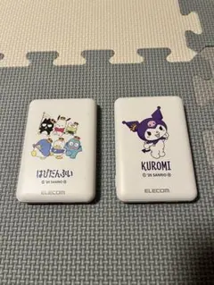 紅茶花伝×サンリオ モバイルバッテリー 2種セット クロミ はぴだんぶい