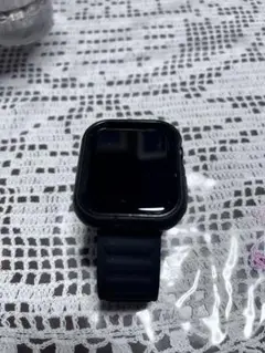 Apple Watch SE本体 ブラック社外マグネットバンド　ジャンク品