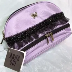 アナスイ　ポーチ　パープル　完売品