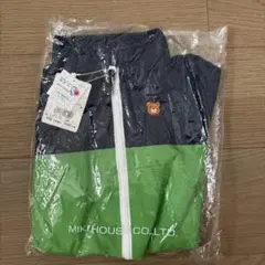【新品】ホットビスケッツジャケット 110サイズ ネイビー/グリーン