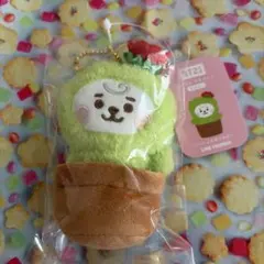 BT21 RJ ベビーサボテン マスコットキーホルダー