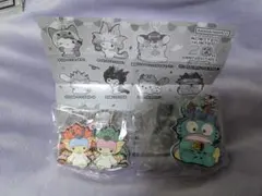 モンハン×サンリオコラボ　ラバーマスコットキーホルダー　キキララ　ハンギョドン