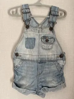 OshKosh デニムショートオーバーオール