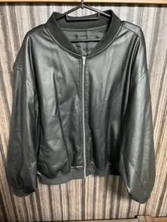 ブラック ボンバージャケット Lサイズ