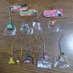 ハローキティご当地ストラップ 10個セット