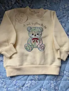 テディベア　トレーナー　90cm 未使用