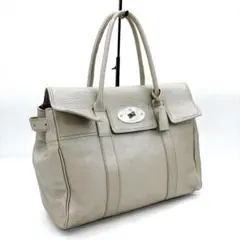 【Mulberry】ベイズウォーター　トートバッグ シルバーのサムネイル