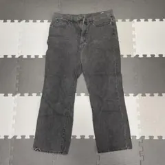 GU ストレートデニム グレー メンズ XL