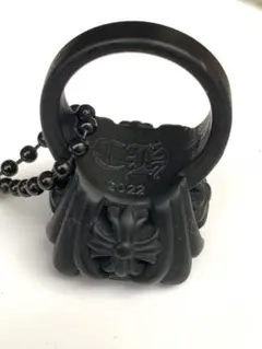 CHROME HEARTS シリコン　ラバー　カクテルリング ブラックのサムネイル