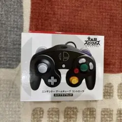 ゲームキューブコントローラー　スマブラブラック