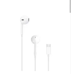 ホワイト USB-C 有線イヤホン