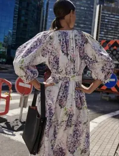 COS フローラルプリント ワンピース EU 34