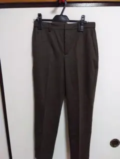 ★ユナイテッドアローズ★ブラウン チェック柄 スラックス