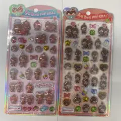モンチッチ うるちゅる　ポップシール2種セット