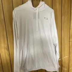 Oakley ホワイト フード付きパーカー　オークリー