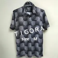 TIGORA ドットパターンシャツ Mサイズ　かなり美品のサムネイル