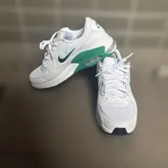 NIKE AIR MAX エクシー 白×グリーン 23.5cm 美品　翌日配送