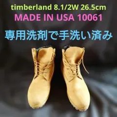 Timberland　8.1/2W　26cm MADEIN USA10061