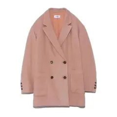 SNIDEL スナイデル キルティングオーバーサイズ ジャケット ピンク