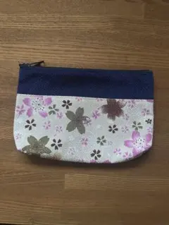 花柄　ポーチ　小物入れ