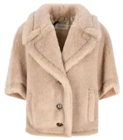 26SS Max Mara テディベアケープ 新作タグ付き