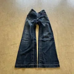 90s big bell denim pants 極太　y2k グランジ　フレア