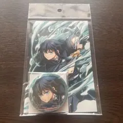 鬼滅の刃　全集中展 時透無一郎　ポストカード&缶バッジ　セット