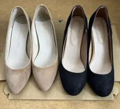 オリエンタルトラフィック ハイヒール ベージュ40、ブラック41