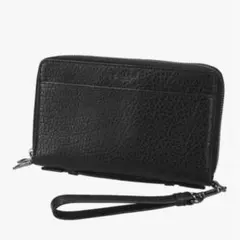 coach 超大型財布 ダブルジップ トラベル　セカンドバック　レザー