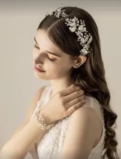 ヘッドドレス　結婚式