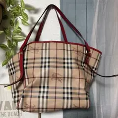 とも様バーバリー　ショルダーバッグ　ノバチェック美品