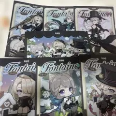 ローソン限定　原神　オリジナルクリアファイル　全7種　コンプリートセット