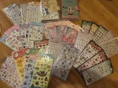 ボンボンドロップシールセット　サンリオ　ディズニー　スンスンたまごっち　シール帳