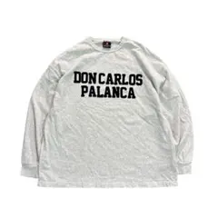 7AS2 フロントロゴ刺繍ワッペン　長袖Tシャツ　カットソー　古着used