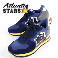 Atlantis スター ロゴ スニーカー ネイビー