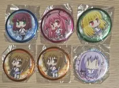 Angel Beats！ ぷにっとガチャ コンプリート BIG缶バッジ2つセット Angel Beats!』メタリック缶バッジ 第1弾 全10種 コンプリートBOX