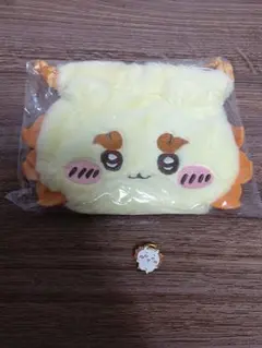 ちいかわ シーサー おかお巾着 ガチャガチャ&ピンバッジ