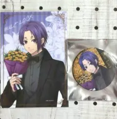 【ブルーロック】 Birthday flower 御影玲王 缶バッジ ブロマイド