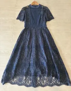新品 rire fete 定価¥3万2000円 ロングワンピース スコットクラブ