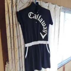 Callaway ポロワンピース ブラック