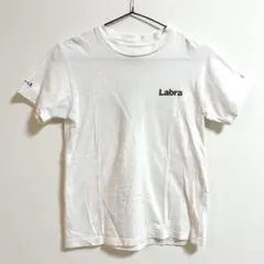 ラブラドールレトリバー 半袖プリントTシャツ　S 日本製　綿コットン100% 白