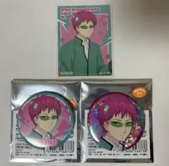 斉木楠雄のΨ難 ダークリユニオン J-WORLD TOKYO 缶バッジ 斉木楠雄