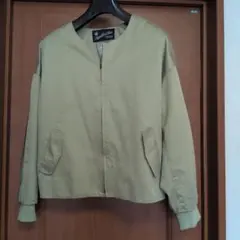 アーバンリサーチ　カーキ ノーカラージャケット