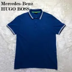 Mercedes-Benz × BOSS ポロシャツ 両面刺繍ロゴ 刻印ボタンのサムネイル
