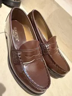 HARUTAローファー　23センチ　ブラウン